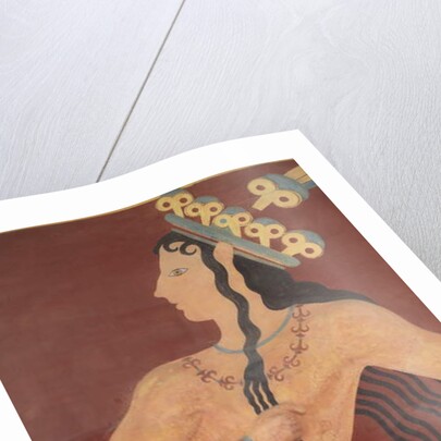 Prince of the Lilies fresco by Minoan Minoan