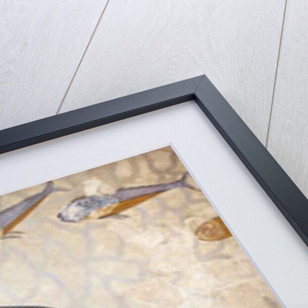 Minoan art. The Dolphin Fresco by Minoan Minoan