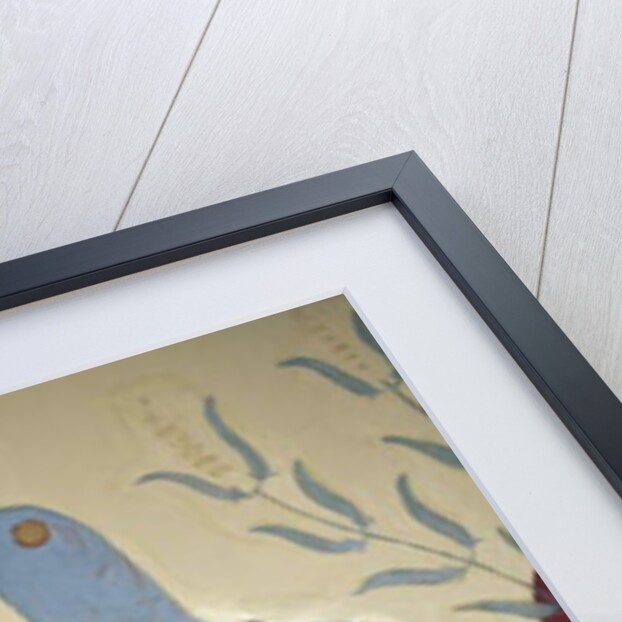 Minoen art. Detail of the Blue bird” Fresco by Minoan Minoan