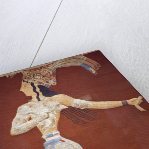 Prince of the Lilies fresco by Minoan Minoan
