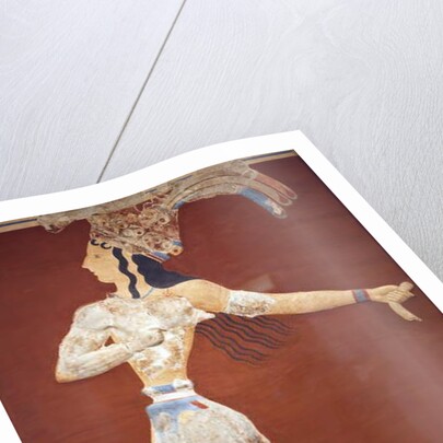 Prince of the Lilies fresco by Minoan Minoan