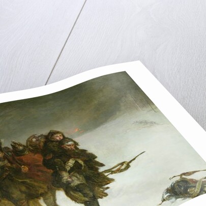 On the March from Moscow, 1873 by Laslett John Pott