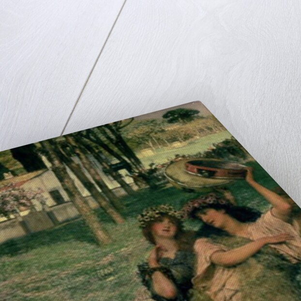 On the Road to the Temple of Ceres: A Spring Festival, 1879 by Lawrence Alma-Tadema