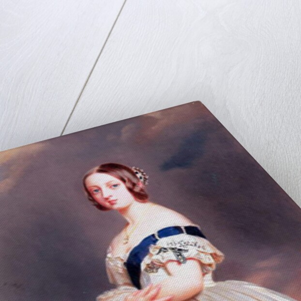 Queen Victoria 1842 by Franz Xaver Winterhalter