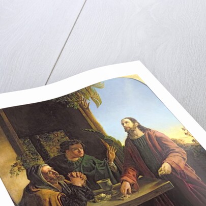 Christ at Emmaus by James Smetham