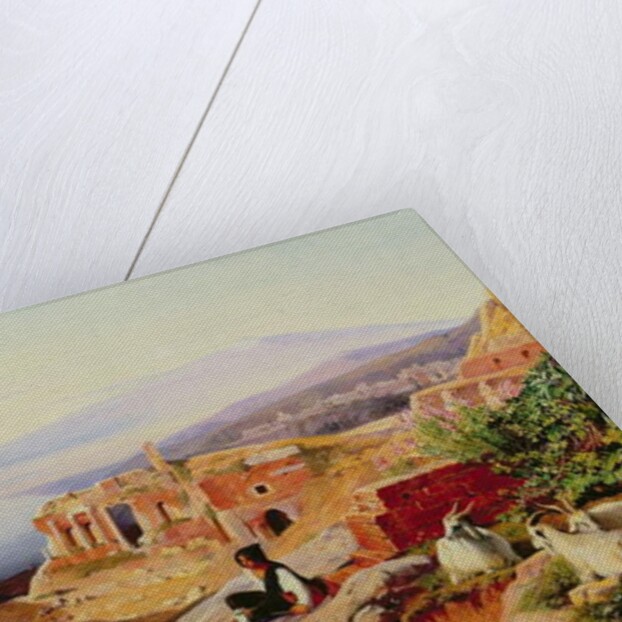 Taormina by Edward Lear