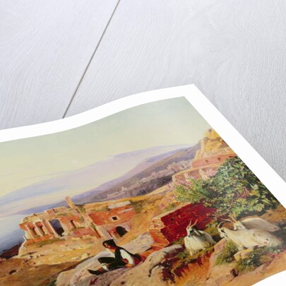 Taormina by Edward Lear