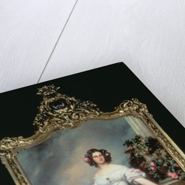 Portrait of HRH Princess Marie Clementine of Orleans, 1832 by Franz Xaver Winterhalter