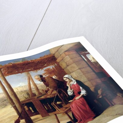 Our Saviour subject to his parents at Nazareth by John Rogers Herbert