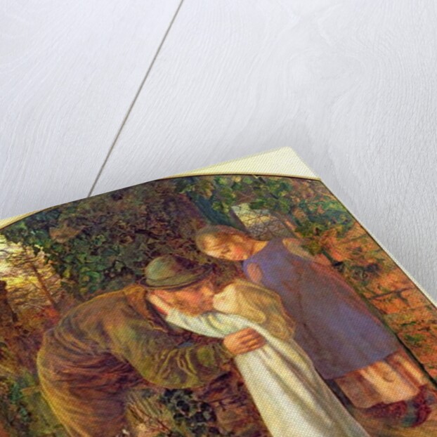 Home from work, 1861 by Arthur Hughes