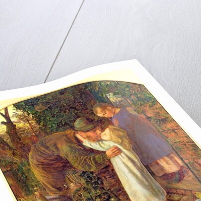 Home from work, 1861 by Arthur Hughes