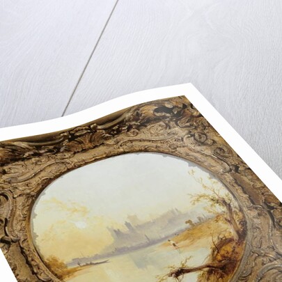 A View of Windsor Castle from the Thames by James Baker Pyne