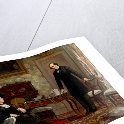 Peace with Honour - Queen Victoria with Benjamin Disraeli following the signing of the Berlin Treaty in 1878 by Theodore Blake Wirgman