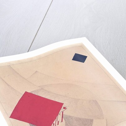 Study for 'This is the end' from the 'Story of Two Squares', 1920 by Eliezer Markowich (1890-1941) Lissitzky