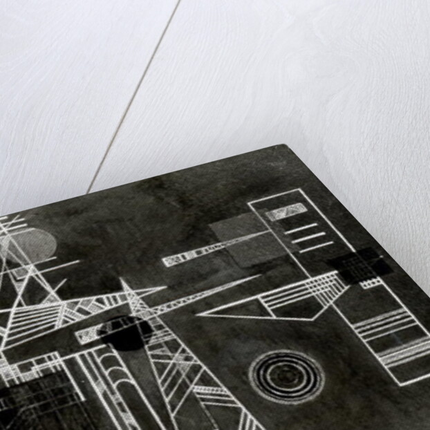 Construction with points, 1927 by Wassily Kandinsky