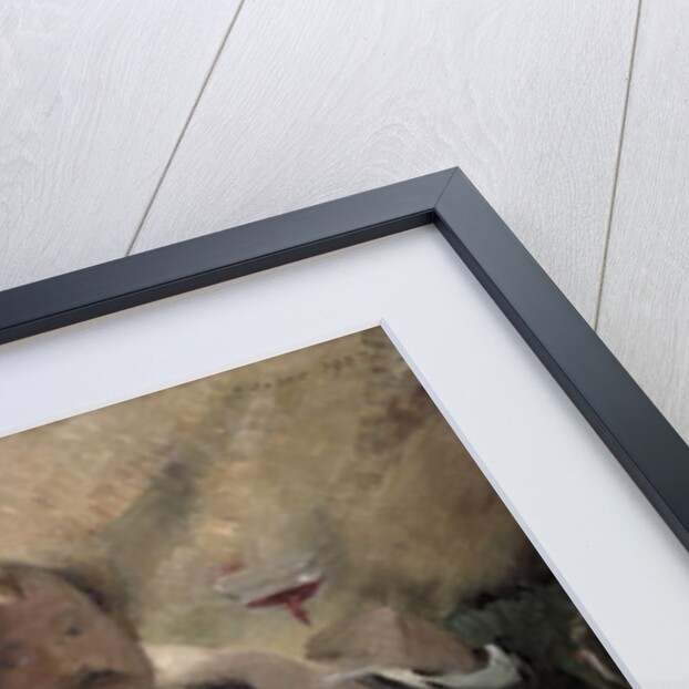 Self portrait with his wife and a sekt glass, 1902 by Lovis Corinth