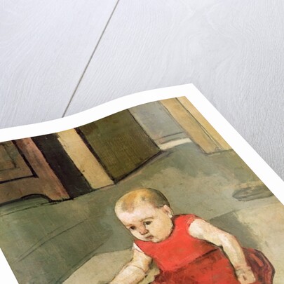 Little Hector on the floor, 1889 by Ferdinand Hodler