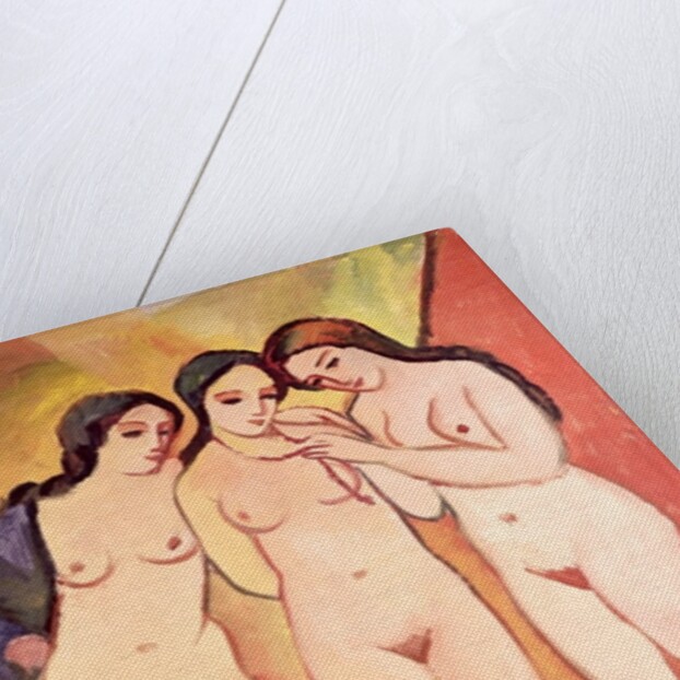 Three Naked Girls by August Macke
