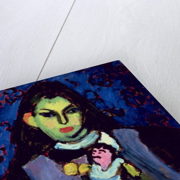 Girl with Doll, 1910 by Alexej von Jawlensky