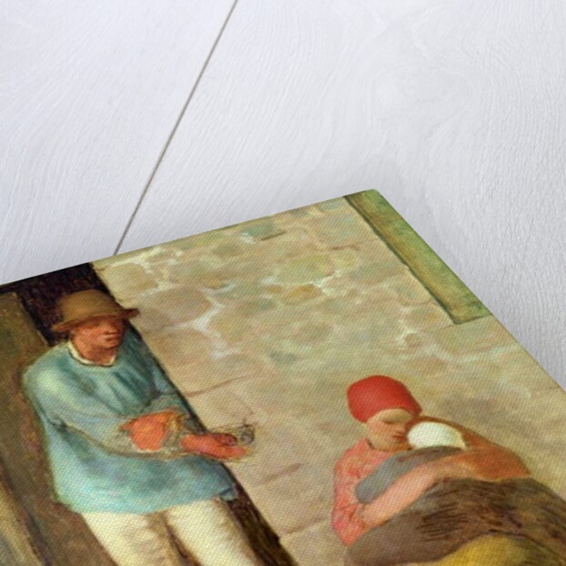 Nourishment, 1858 by Jean-Francois Millet