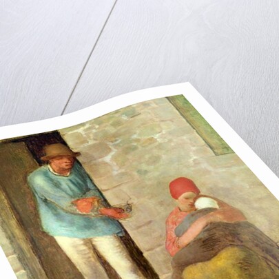 Nourishment, 1858 by Jean-Francois Millet