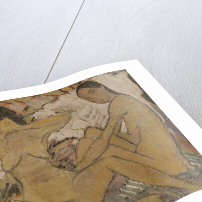 Two Women Sitting, c.1914 by Otto Muller or Mueller