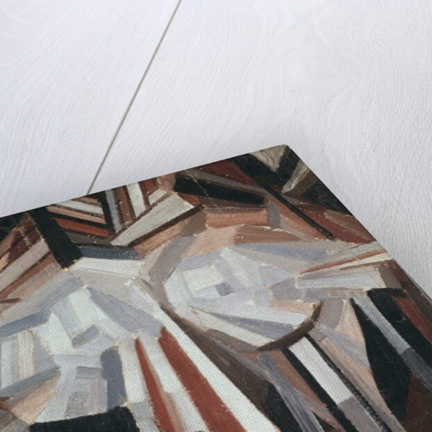 Cubist Head, 1914-15 by Alexander Bogomazov