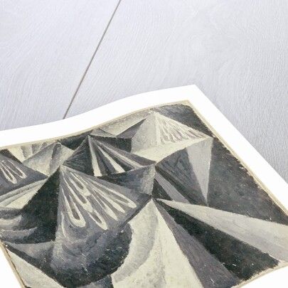 Cubo-Futurist Composition in Grey and White, 1916 by Alexander Bogomazov