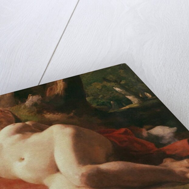 La Bacchante, c.1844-47 by Gustave Courbet