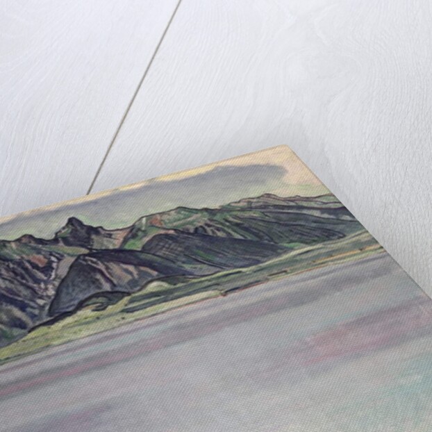 Thunersee with the Stockhorn Mountains, 1910 by Ferdinand Hodler