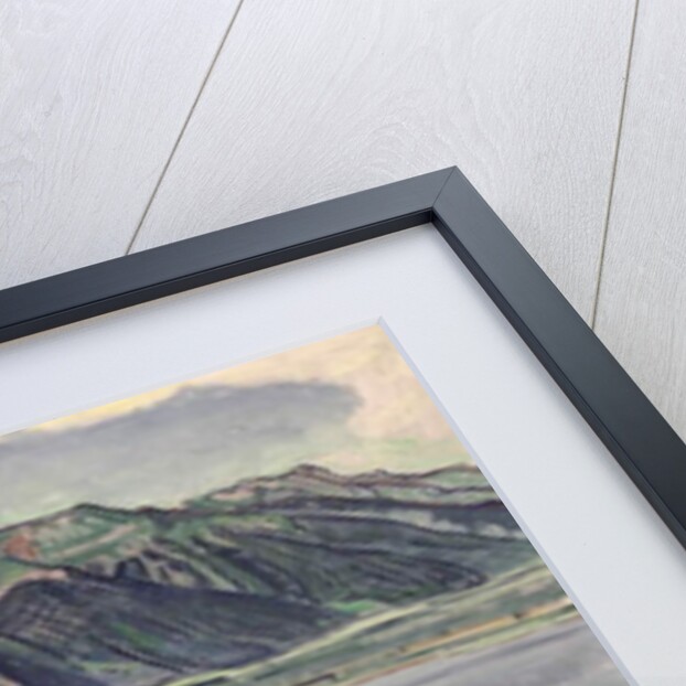 Thunersee with the Stockhorn Mountains, 1910 by Ferdinand Hodler