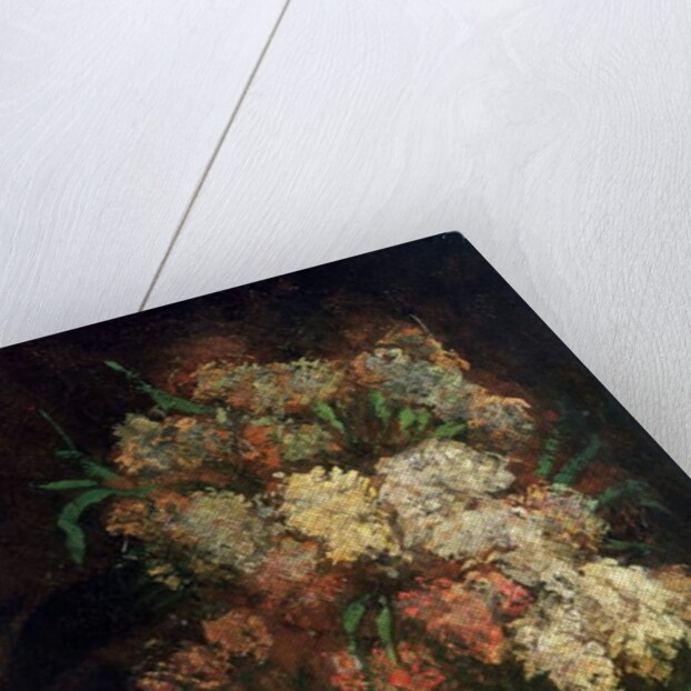 Vase of Flowers, c.1870-75 by Adolphe Joseph Thomas Monticelli