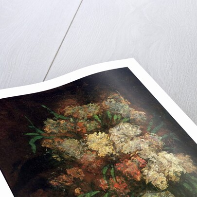 Vase of Flowers, c.1870-75 by Adolphe Joseph Thomas Monticelli