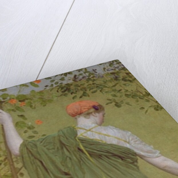 A Garden, 1869 by Albert Joseph Moore