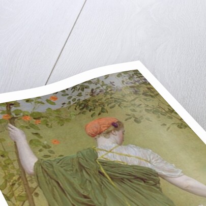 A Garden, 1869 by Albert Joseph Moore