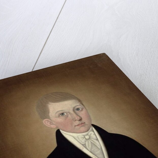 Boy Holding a Book, c.1810 by John Brewster