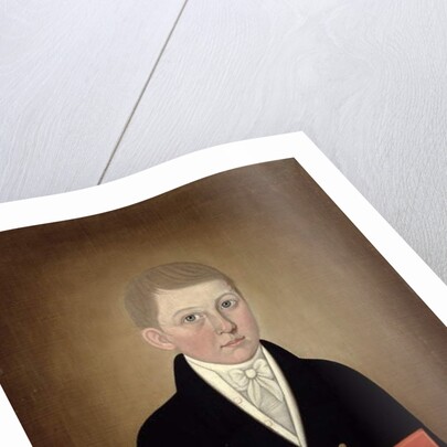 Boy Holding a Book, c.1810 by John Brewster