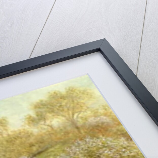 Girl on a Hillside, Apple Blossoms, 1874 by Martin Johnson Heade