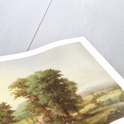 Summer Landscape, 1862 by George Henry Durrie