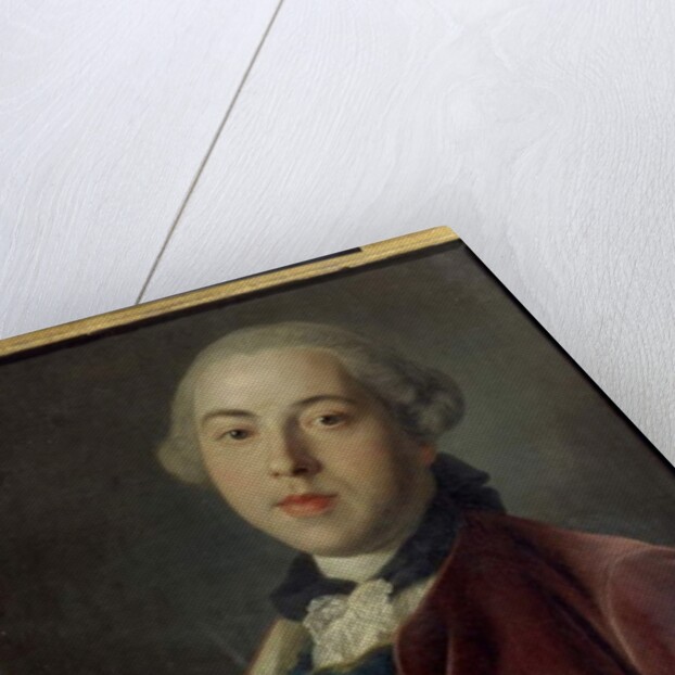 Portrait of Count Alexander Mihailovich Galitzine, 18th century by Pietro Antonio Rotari