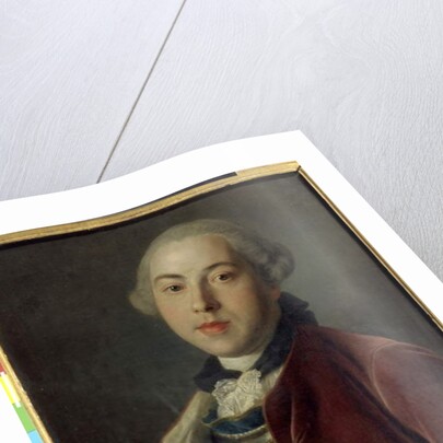 Portrait of Count Alexander Mihailovich Galitzine, 18th century by Pietro Antonio Rotari
