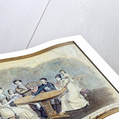 The Galitzines, 1820 by Russian School