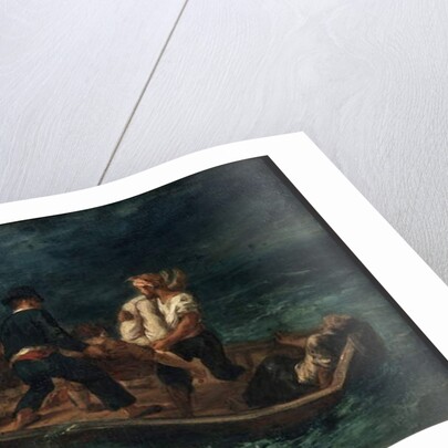 After a Shipwreck, 1847 by Ferdinand Victor Eugene Delacroix