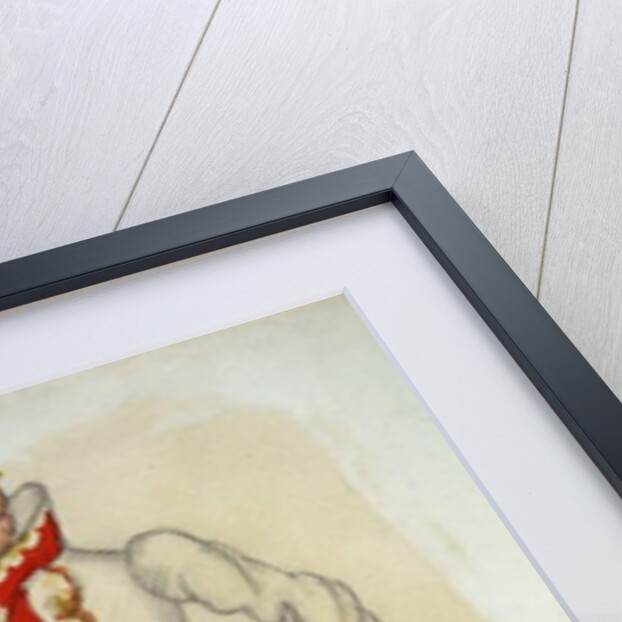 Costume design for 'The Flea', by Yevgeny Zamyatin, 1924 by Boris Mikhailovich Kustodiev