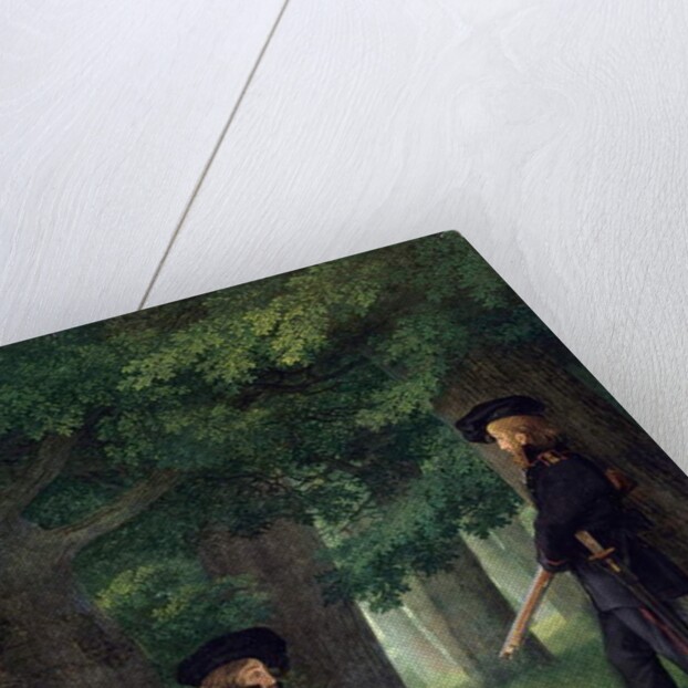 Outpost Duty, 1815 by Georg Friedrich Kersting