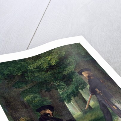 Outpost Duty, 1815 by Georg Friedrich Kersting