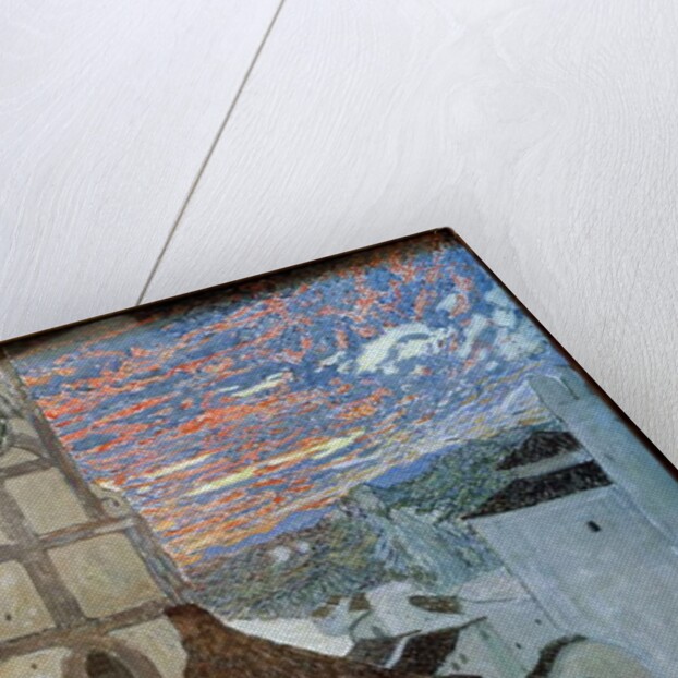 Sicilian Village, Stage Design for 'Dom Juan' by Molière, 1910 by Aleksandr Jakovlevic Golovin