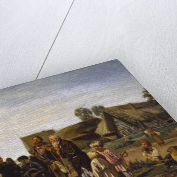 The Pilgrims, 1870 by Illarion Mikhailovich Pryanishnikov