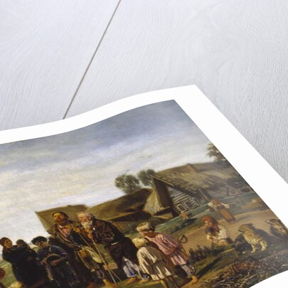 The Pilgrims, 1870 by Illarion Mikhailovich Pryanishnikov