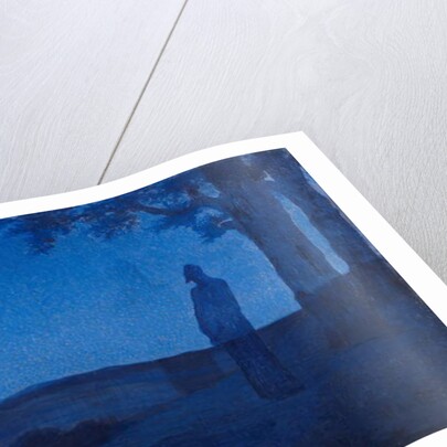 The Solitude of Christ, 1897 by Alphonse Osbert